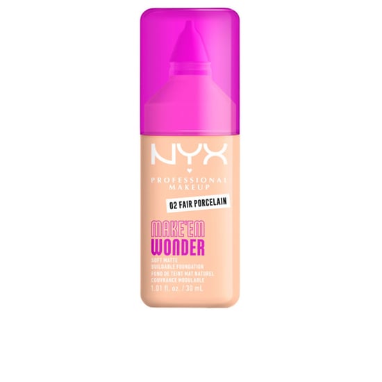 Make'em Wonder Foundation #02-fair Porcelain 30 ml - Image 1