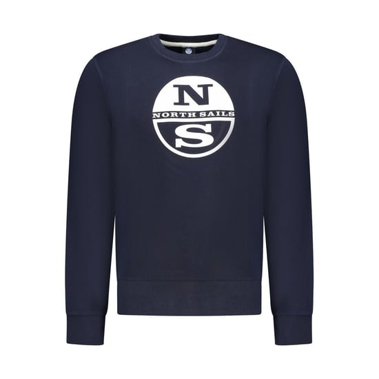 North Sails Blauwe Katoenen Heren Sweatshirt - Image 1