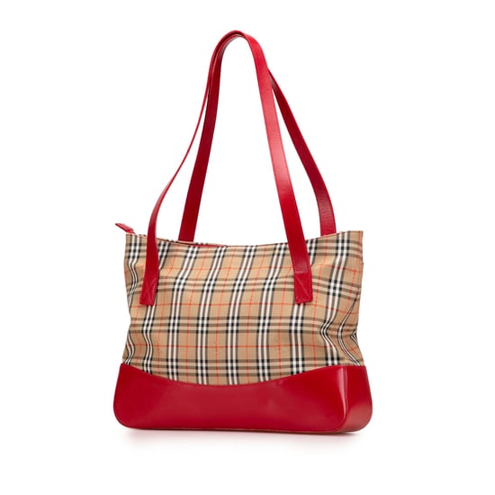 Tweedelige Haymarket Check Canvas Tote - Image 2