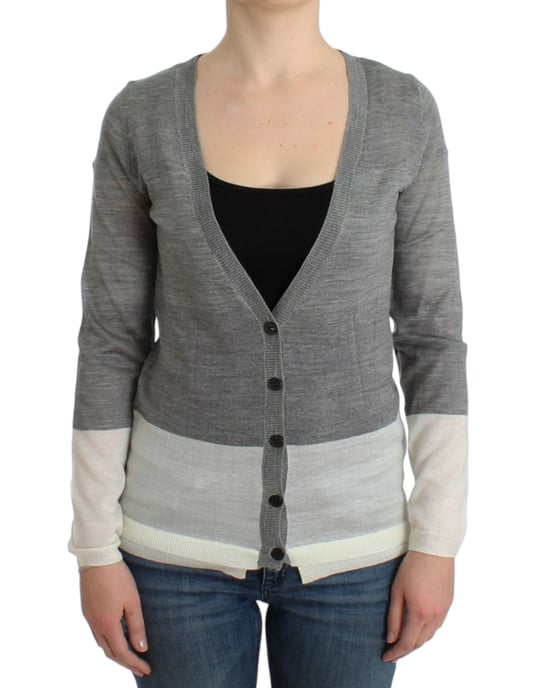 V-hals Lange Mouwen Cardigan - Image 1