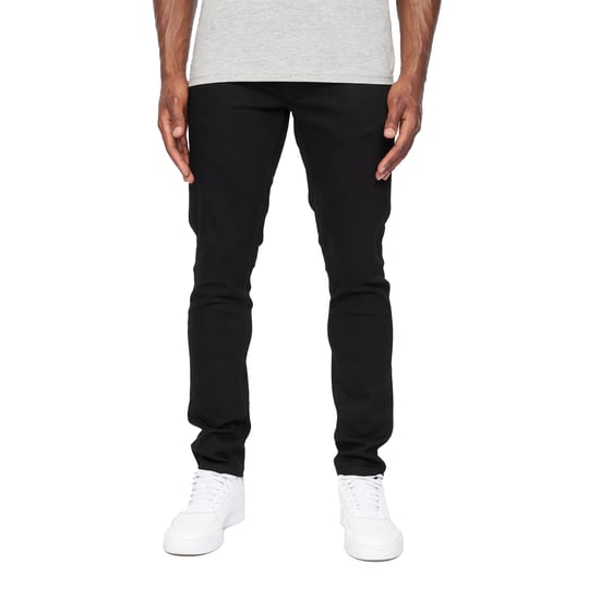 Crosshatch Heren Barbeck Slim Jeans (Massief zwart) - Image 1