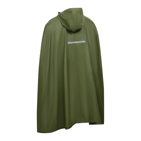 Trespass - Unisex Qikpac Waterdichte Opbergbare Poncho met Capuchon (Mos) - Image 2