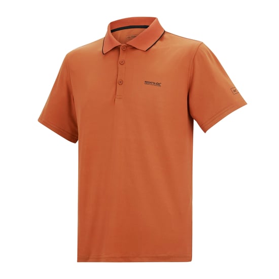 Regatta Heren Maverick V Actief Poloshirt (Baksteen) - Image 3