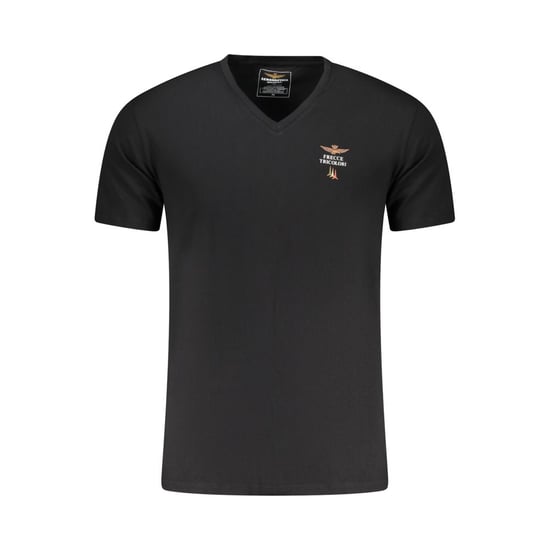 Aeronautica Militare Zwarte Katoenen T-Shirt voor Mannen - Image 1