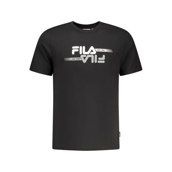 Fila Zwarte Katoenen T-Shirt voor Mannen - Image 1