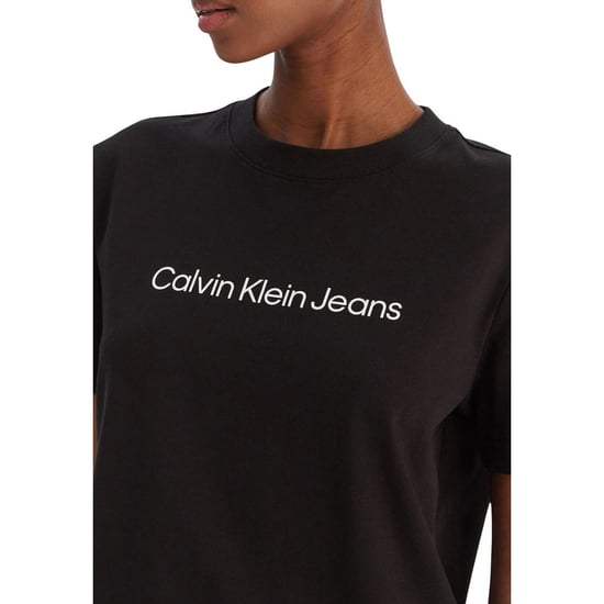 Calvin Klein Jeans Zwarte Katoenen T-Shirt - Image 4
