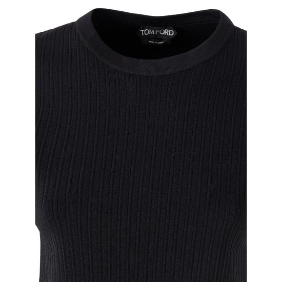 Tom Ford Zwarte Zijden T-Shirt - Image 3