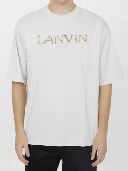 Katoenen t-shirt met logo casual korte mouwen - Image 1