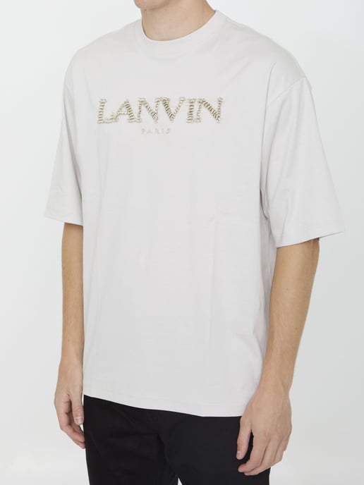 Katoenen t-shirt met logo casual korte mouwen - Image 2