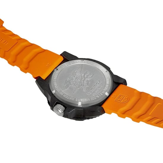 Luminox Oranje Rubber Sporthorloge - Image 3