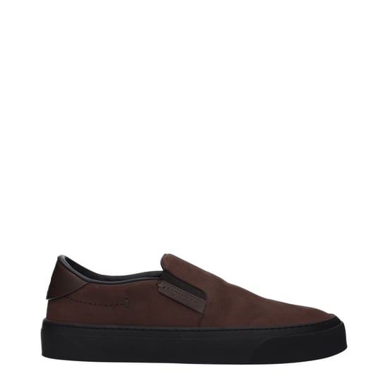Moncler Bruine Leren Instaploafers - Image 1