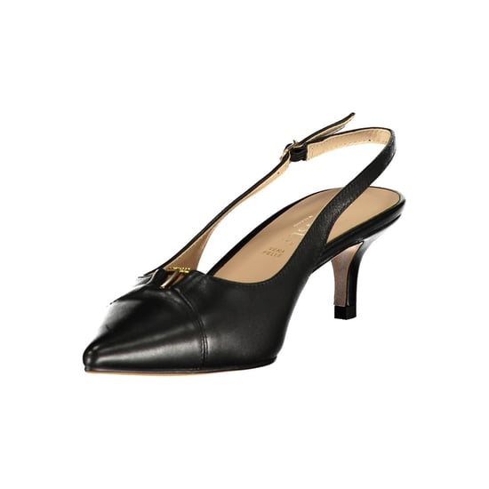 Twinset Zwarte Leren Dames Sandalen - Image 3