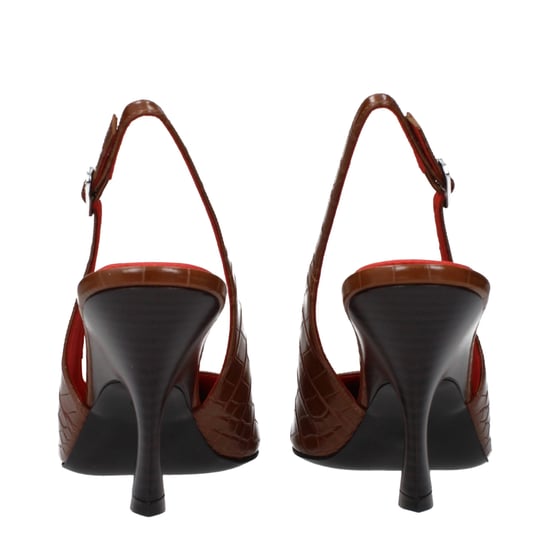Stella McCartney Bruine Leren Hakken - Image 5