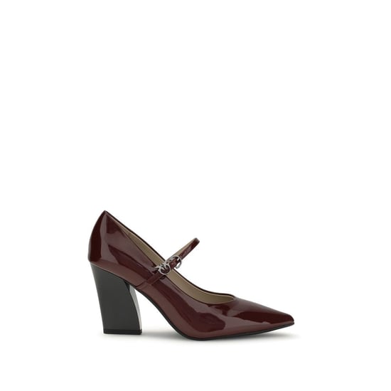 PINKO Bordeaux Kalfsleer Bos Taurus Hakken - Image 1