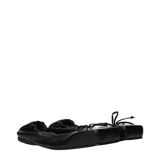 Jacquemus Zwarte Leren Ballerina's - Image 2