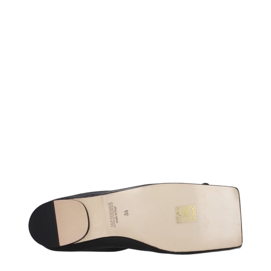 Jacquemus Zwarte Leren Ballerina's - Image 4