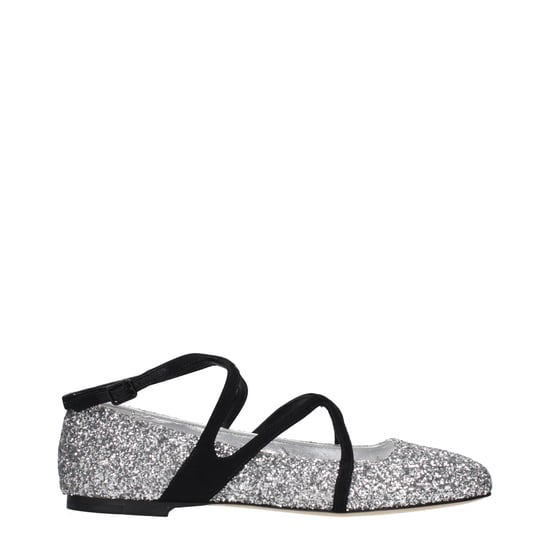 Jimmy Choo Grijze Plastic Ballerina's - Image 1