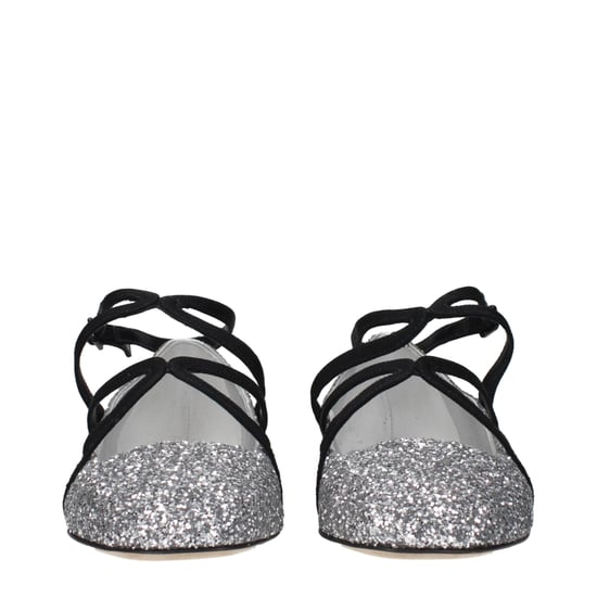 Jimmy Choo Grijze Plastic Ballerina's - Image 3
