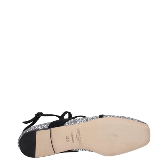 Jimmy Choo Grijze Plastic Ballerina's - Image 5