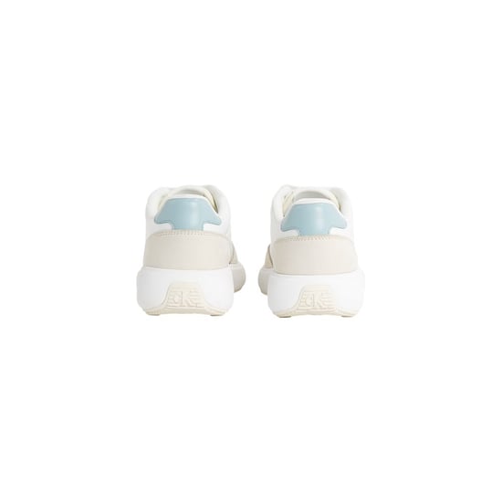 Calvin Klein Jeans Beige Leren Sport Sneakers - Image 4