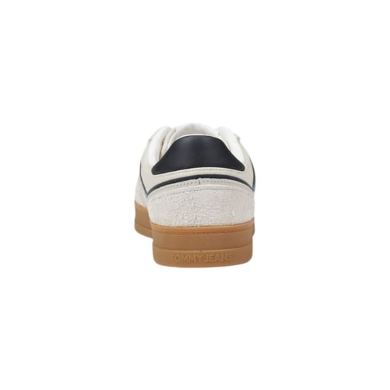Tommy Hilfiger Jeans Crème Leren Lage Sneakers - Image 4