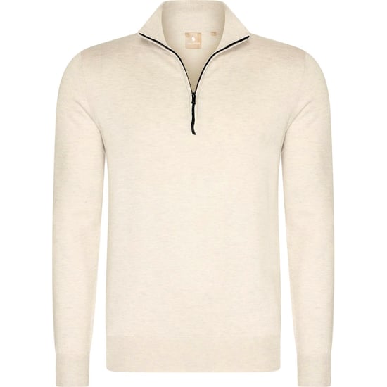Solution Trui Simon Zipper Knit Beige - Image 4