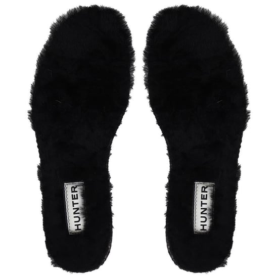 Hunter Luxe Schapenvacht Herenschoenen Zwarte Inlegzolen - Image 1