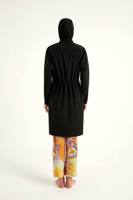 Zwarte Burkini-set met volledige dekking - Image 3