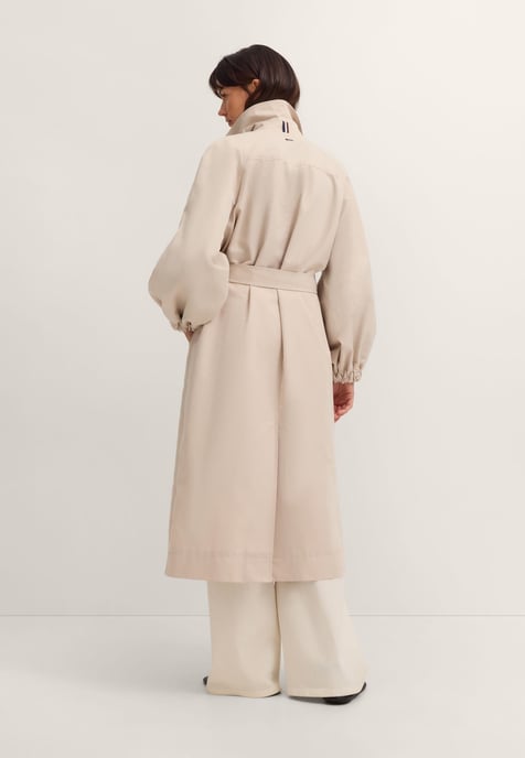 Bugatti Damen Trenchcoat waterafstotend met strikceintuur - Image 2