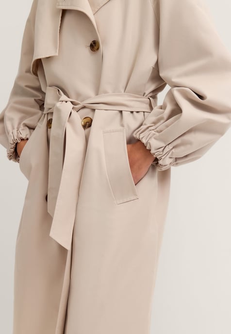 Bugatti Damen Trenchcoat waterafstotend met strikceintuur - Image 3