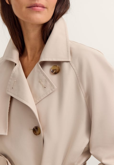 Bugatti Damen Trenchcoat waterafstotend met strikceintuur - Image 4