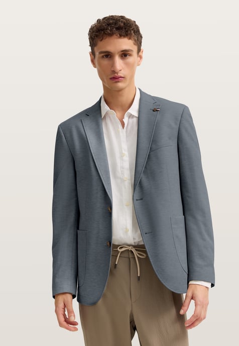 Bugatti Herren Reverskraagjasje met stretchfunctie - Image 1