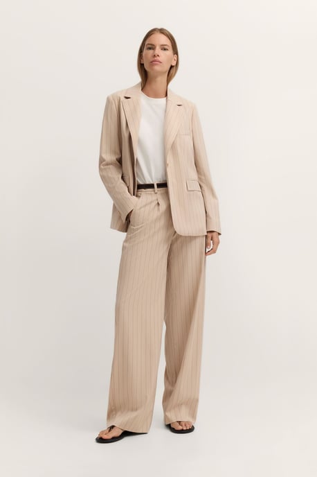 Bugatti Damen Blazer met reverskraag en strepen - Image 2