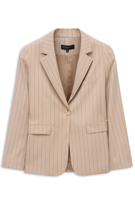 Bugatti Damen Blazer met reverskraag en strepen - Image 3