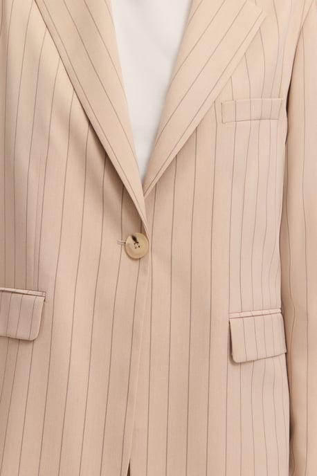 Bugatti Damen Blazer met reverskraag en strepen - Image 4