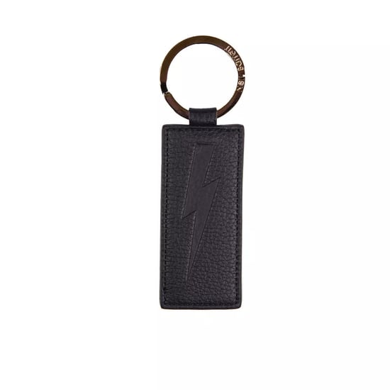 Neil Barrett Blauwe Leren Mannen Sleutelhanger - Image 1