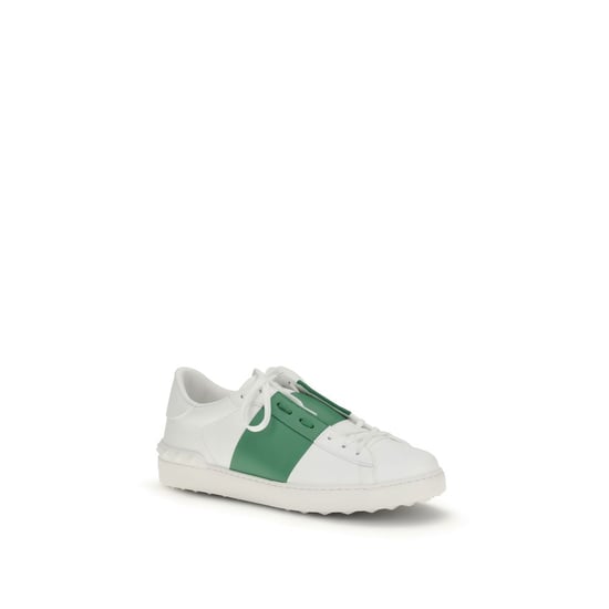 Valentino Garavani Witte Kalfslederen Bos Taurus Lage Sneakers - Image 2