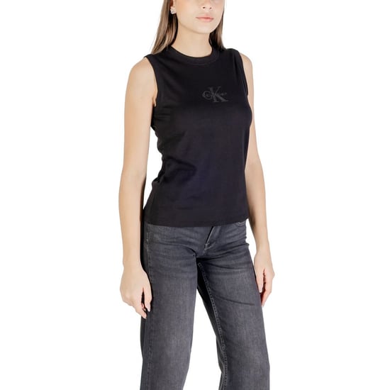 Calvin Klein Jeans Zwarte Katoenen T-Shirt - Image 3