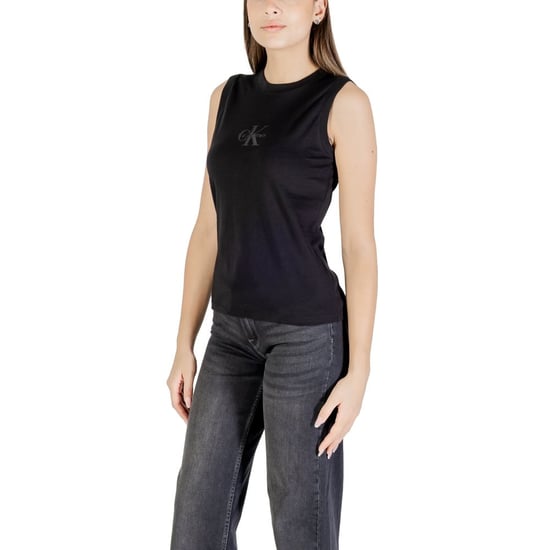 Calvin Klein Jeans Zwarte Katoenen T-Shirt - Image 4