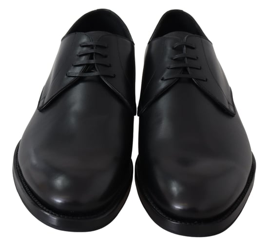 Dolce & Gabbana Zwarte Leren SARTORIA Handgemaakte Schoenen - Image 3