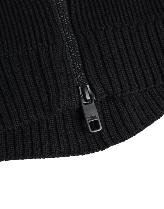 Dolce & Gabbana Zwarte Wol Hele Hoofddoek Balaclava Muts - Image 5