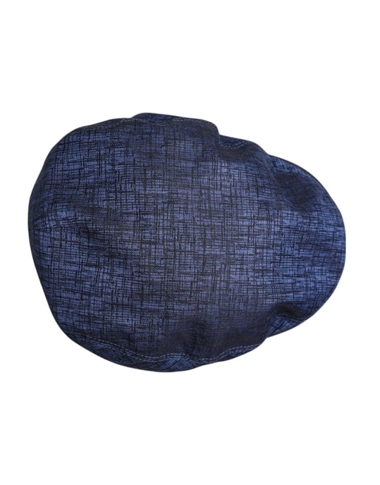 Dolce & Gabbana Blauw Katoen Stretch Newsboy Pet - Image 5