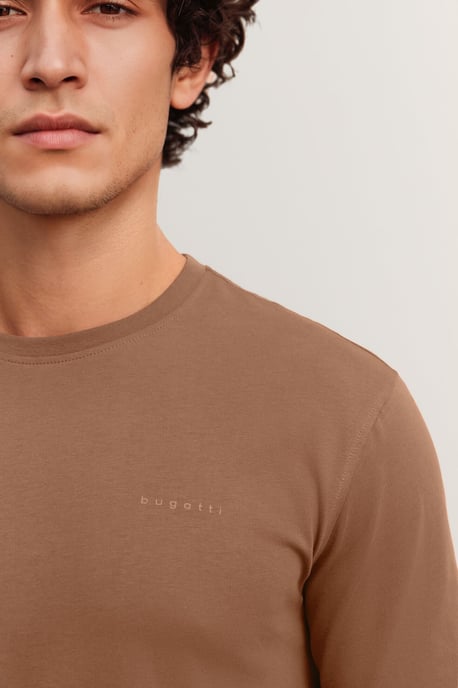 Bugatti Herren Katoenen T-shirt Modern Fit ronde hals - Image 4