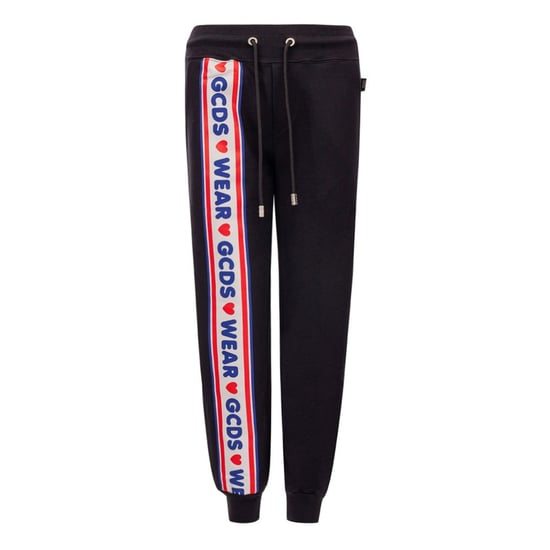 GCDS Zwarte Katoenen Joggers (Trainingsbroeken) - Image 1