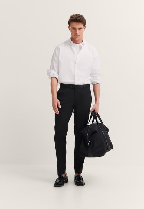 Bugatti Herren Kostuumbroek Jersey-artikel met stretch - Image 4