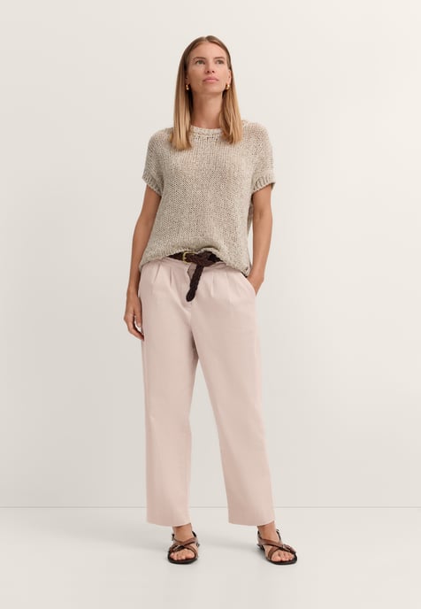Bugatti Damen Vrijetijdsbroek Modern Fit met plooien - Image 4