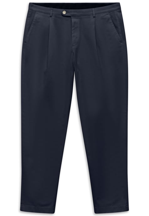 Bugatti Herren Broek met bandplooien van stretchkatoen - Image 1