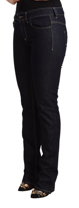 GF Ferre Zwarte Katoenen Stretch Lage Taille Skinny Jeans - Image 2
