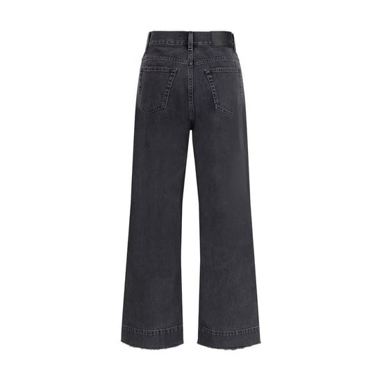 Chloé Zwarte Katoenen Hoge Taille Jeans - Image 2