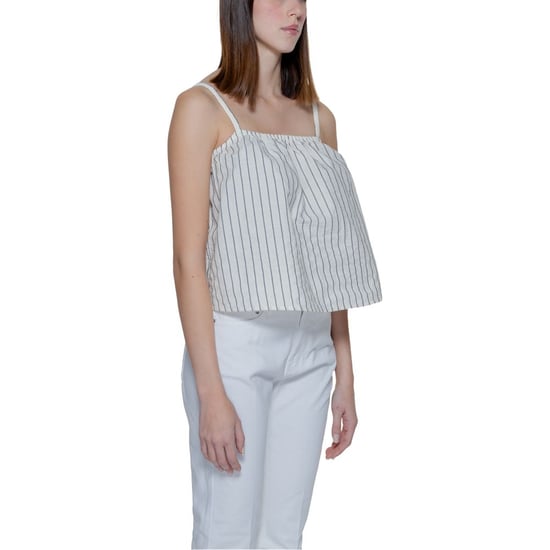 Vero Moda Beige Biologisch Katoenen Tanktops - Image 3